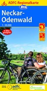 ADFC-Regionalkarte Neckar-Odenwald, 1:50.000, reiß- und wetterfest, GPS-Tracks Download -  - 9783870739379