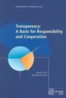 Transparency -  - 9783892046394