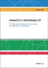Humanité et responsabilité - LENK,  Hans - 9783897334069