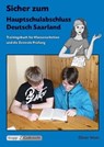 Sicher zum Hauptschulabschluss Deutsch Saarland - Elinor Matt - 9783941206557