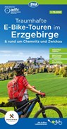 ADFC-Regionalkarte Traumhafte E-Bike-Touren im Erzgebirge, 1:75.000, mit Tagestourenvorschlägen, reiß- und wetterfest, GPS-Tracks Download -  - 9783969901038