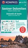 KOMPASS Wanderkarte 58 Sextner Dolomiten, Toblach, Innichen, Lienz / Dolomit di Sesto, Dobbiaco, San Candido, Lienz 1:50.000 -  - 9783991217558