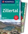 KOMPASS Wanderführer Zillertal, 55 Touren: mit Extra-Tourenkarte - Wolfgang Heitzmann - 9783991217633