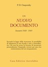 Un nuovo documento - Petr D. Ouspensky - 9788834025307
