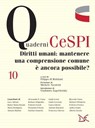 Diritti umani: mantenere una comprensione comune è ancora possibile? - AA. VV. ; Michele Nicoletti - 9788855228695