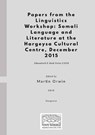 Papers from the Linguistics Workshop - ORWIN,  Martin - 9788888934594