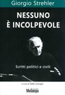 Nessuno è incolpevole - Giorgio Strehler - 9788898231805