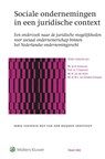 Sociale ondernemingen in een juridische context - N. Kreileman - 9789013185003