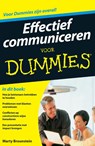 Effectief communiceren voor Dummies - Marty Brounstein - 9789045350578