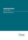 Gemeentewet 2021-2022 -  - 9789055163298