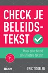 Check je beleidstekst - Eric Tiggeler - 9789058757975