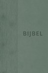 Bijbel (HSV) - groen leer met duimgrepen -  - 9789065394835