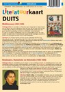 Literatuurkaart Duits -  - 9789066754034