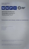 MMPI-2-RF - Yossef S. Ben-Porath ; Auke Tellegen ; Paul van der Heijden ; Jan Derksen ; Jos Egger ; Gina Rossi - 9789080570658