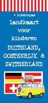 KidsKompas Kinderlandkaart Duitsland, Oostenrijk en Zwitserland - Janneke van Amsterdam ; Dagmar Jeurissen - 9789080764187