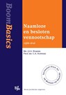 Boom Basics Naamloze en besloten vennootschap - J.J.A. Hamers; C.A. Schwarz - 9789089747334