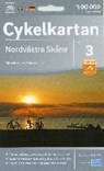 Skane Noordwest fietskaart -  - 9789113083872