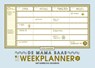 De mama baas weekplanner - Sofie Vanherpe ; Emma Thyssen - 9789401435918