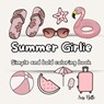 Summer Girlie coloring book - Sisi Belle - 9789403781778