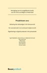 Preadviezen 2017 - Ingrid Opdebeek ; Steven Denys ; Stéphanie De Somer ; Rens Koenraad ; Berend Keulen ; Koen Swinnen ; Marten Voulon - 9789462904361