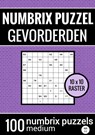 Puzzelboek met 100 Numbrix Puzzels voor Gevorderden - NR.11 - Numbrix Puzzel Medium - Puzzelboeken & Meer - 9789464657807