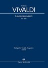 Lauda Jerusalem (Klavierauszug) - Antonio Vivaldi - 9790007355371