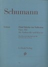 Schumann, Robert - Fünf Stücke im Volkston op. 102 für Violoncello und Klavier - Robert Schumann - 9790201809106