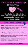 Don't Let A Break-Up Break You Down - Cassandra Mack - 9798201404741