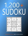 1200+ Sudoku: Medium Level Puzzles With Solutions - Collin Deloach - 9798387775550