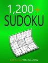 1200+ Sudoku Easy Level: Puzzles With Solutions for Adults - Collin Deloach - 9798388716927