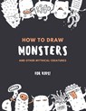 How to Draw Monsters and Other Mythical Creatures for Kids: Easy Step by Step Drawing: Fun with Education - Warm Lemon Publishing - 9798588117203