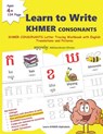 Learn to Write Khmer CONSONANTS: 33 Khmer CONSONANTS Letter Tracing Workbook with English Translations and Pictures អក្ខរ - Mamma Margaret - 9798702625799