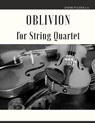 Oblivion for String Quartet - PIAZZOLLA,  Astor - 9798793761918