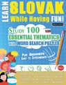 LEARN SLOVAK WHILE HAVING FUN! - FOR BEGINNERS - Linguas Classics - 9798896708278
