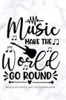 Muziekschrift met notenbalken - Gold Arts Books - 9789464484519