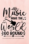 Muziekschrift met Notenbalken - Gold Arts Books - 9789464484533