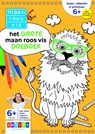 Het grote maan roos vis doeboek lezen, rekenen & schrijven 6-8 jaar -  - 9789048735938