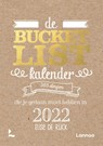 De Bucketlist scheurkalender 2022 -  - 9789401474528
