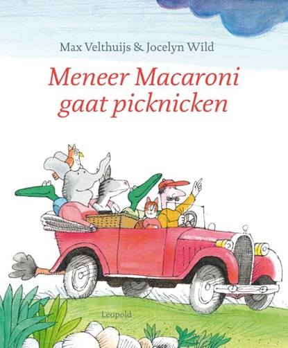 Meneer Macaroni gaat picknicken, Max Velthuijs - Gebonden - 9789025868130