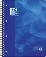 Oxford School Projectbook spiraalschrift, ft A4+, 4-gaats perforatie, gelijnd, blauw - Oxford - 8412771021122