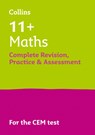 11+ Maths Complete Revision, Practice & Assessment for CEM - Collins 11+ - 9780008398897