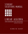 Student Solutions Manual for Linear Algebra for Engineers and Scientists Using Matlab - Kenneth Hardy - 9780130619624