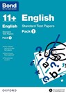 Bond 11+: English: Standard Test Papers: Ready for the 2026 exam (for GL Assessment & other 11 plus exams) - Sarah Lindsay ; Bond 11+ - 9780192740731