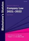 Blackstone's Statutes on Company Law 2021-2022 - FRENCH,  Derek (freelance editor and writer in business and legal publishing for over 30 years.) - 9780192898418