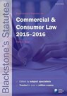 Blackstone's Statutes on Commercial & Consumer Law - ROSE,  Francis - 9780198736004
