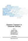 Quantum Transport in Ultrasmall Devices - David K. Ferry ; Harold L. Grubin ; Carlo Jacoboni ; A.-P. Jauho - 9780306449994