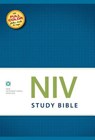 NIV Study Bible, Hardcover, Red Letter Edition - Zondervan Publishing - 9780310438922