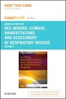 Clinical Manifestations and Assessment of Respiratory Disease Pageburst Ebook on Kno Retail Access Card -  - 9780323244800