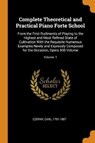 Complete Theoretical and Practical Piano Forte School - CZERNY,  Carl - 9780343106492