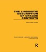 The Linguistic Description of Opaque Contexts - Janet Dean Fodor - 9780415715829